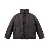 Men's Stand-Collar Goose Down Puffer Jacket