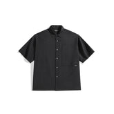 Men's Solid Jacquard Textured Shirt