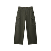 Women's Utility Wide-Leg Curved Pants