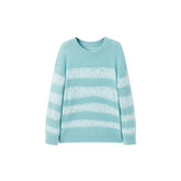 Women's Knit Sweater with Mohair