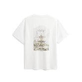 Men's Short-Sleeve T-Shirt with Back Embroidery