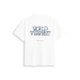 Men's Textured T-Shirt with Letter Embroidery