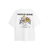 Men's Embroidered Graphic Print T-Shir