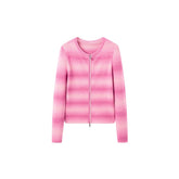 Women's Rhinestone Gradient Knit Cardigan