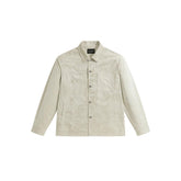Men's Suede Jacquard Jacket