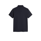 Peacebird Men *US Final Sale* Men's Black Plain Polo Shirts