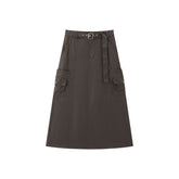 Women's Casual Cargo Skirt