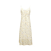 Women's Ruched Printed Slip Dress