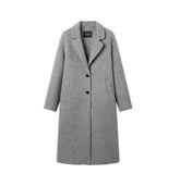Women's Straight Wool Coat