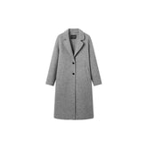 Women's Straight Wool Coat
