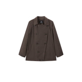 Women's Vintage Double-Breasted Trench Coat