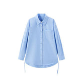 Peacebird Women Women's Diamond Button Easy-care Shirt