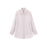 Women's organza long-sleeve shirt