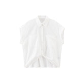 Women's Irregular Twist Batwing Sleeve Shirt