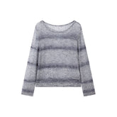 Women's loose hollow-out oversized blouse