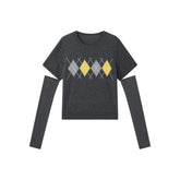 Women's Casual Detachable-Sleeve Knit Pullover