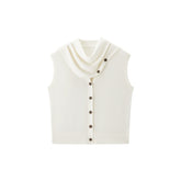 Women's Commuter Triacetate-Blend V-Neck Knit Vest