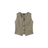 Women's Elegant V-Neck Vest