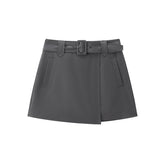 Women's Asymmetrical A-line short skirt