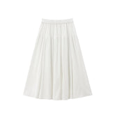Women's Elastic Waist A-Line Skirt