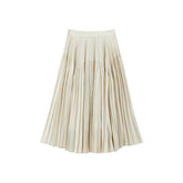 Women's Elegant Pleated A-Line Skirt