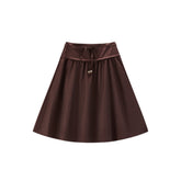 Women's Casual Adjustable-Waist Skirt