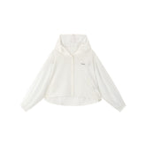 Women's Casual Pearlescent Hooded Shacket