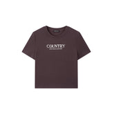 Women's Casual Flocked Letter Embroidered T-Shirt