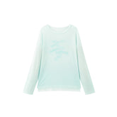 Women's Casual Gradient Letter-Print Cover-Up