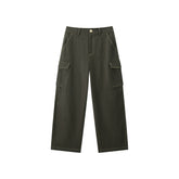 *US Final Sale* Women's Utility Wide-Leg Curved Pants