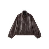 Women's Vintage Sheen Faux-Sheepskin Jacket