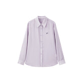 Women's casual lightweight sheer long-sleeve blouse