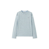 Women's Casual Striped Long-Sleeve Cover-Up
