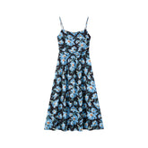 Women's Oil-Paint Floral Resort Dress