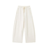 Women's Casual Sporty Solid Curved-Leg Pants