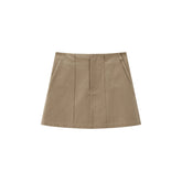 Women's Casual High-Waisted A-Line Skirt