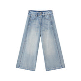 Women's High-Waist Cropped Wide-Leg Pants