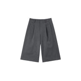 Women's Commuter Grey Tailored Bermuda Shorts