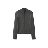 Women's Casual Seam-Detail Slim-Fit Knit Cardigan