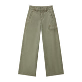 Women's Casual Straight-Leg Cargo Jeans