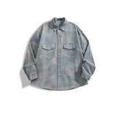 Men's Loose-Fit Gradient Print Shirt