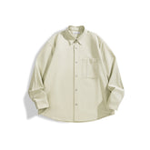 Men's Loose-Fit Shirt with Back Print