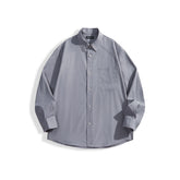 Men's Casual Loose-Fit Jacquard Shirt