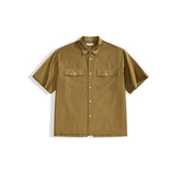 Men's Casual Workwear Pocket Short-Sleeve Shirt