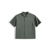 Men's Casual Breathable Short-Sleeve Outerwear Shirt