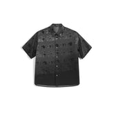 Men's Casual Ombre Jacquard Shirt