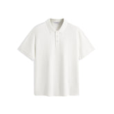Men's Jacquard Textured Polo Shirt
