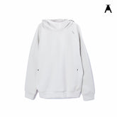 Men's Athletic Raglan Sleeves Hooded Sweatshirt