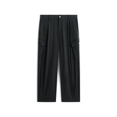 Men's Tapered Cargo Pants with Large Pockets