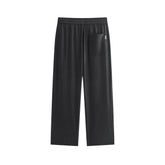 Men's Drawstring Straight-Leg Draped Pants